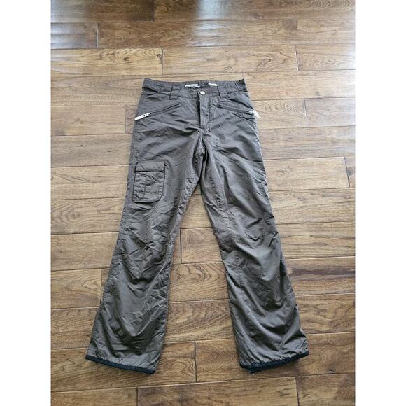 Orage Air Project Ski Snowboard Pants Women's M Zip Pockets Brown EUC - Picture 2 of 13